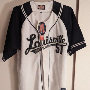 White Louisville Slugger Baseball Jersey